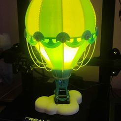 Heißluftballon-Lampe