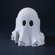 MunnyHalloween_Ghost_3DPrintedDir_DrapeSFP_01_1b1.jpg Munny Stuff | Halloween Ghost | Artoy Figurine Accessories