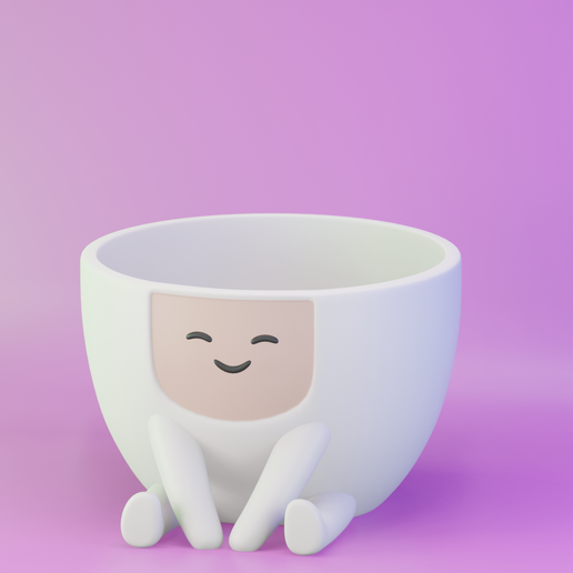 Friendly planter pot | Friendly planter pot 3D model