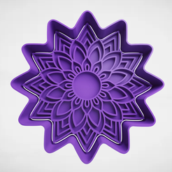 push-diseño.png Archivo 3D Mandala・Objeto imprimible en 3D para descargar