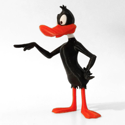 Capture d’écran 2017-09-12 à 11.52.29.png Free STL file Daffy Duck・3D printing model to download