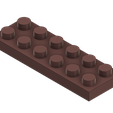 Bricks-2x6-Low-v1.png STL file Building Bricks・Model to download and 3D print, Upcrid