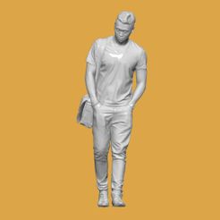 DOWNSIZEMINIS_asianmanwalkingwithbag01.jpg Файл STL АЗИАТСКИЙ МУЖЧИНА ИДЕТ ДЛЯ ДИОРАМЫ・Дизайн 3D принтера для загрузки