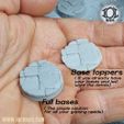 Base-basetopper.jpg Flagstone Bases Collection ( Round bases)
