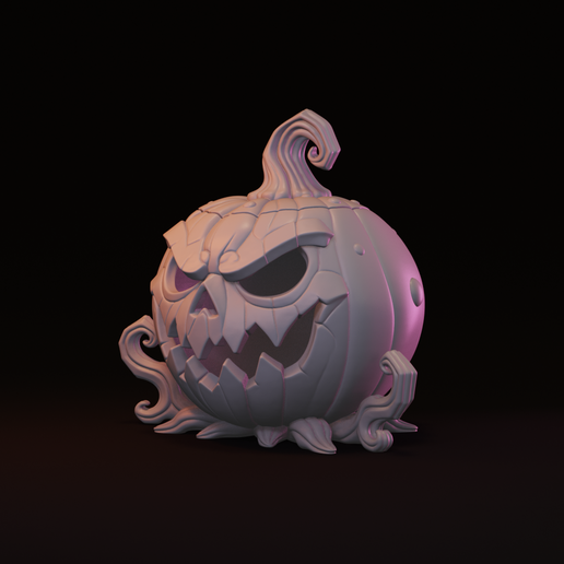 🎃 LANTERNA DE JACK O HALLOWEEN PUMKIN - ABÓBORA・Arquivo STL para