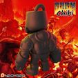 soldier-toy1.jpg HELL SOLDIER - DOOM CHIBI KEYCHAIN