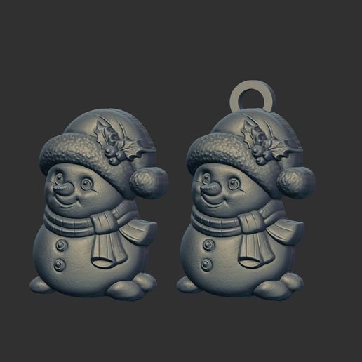 cute-iglooman-cnc-keychain-model-10.jpg porte-clés igloo man modèle cnc