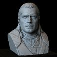 Geralt02.RGB_color.jpg Geralt of Rivia from The Witcher, 3d Printable Bust
