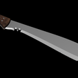 1.png The Last of Us: Part II - Ellie's machete 3D model
