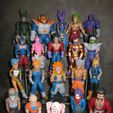Dragon-Ball-Complete-Collection-Painted.jpg Fichier STL Vegeta (Impression facile sans support)・Objet pour impression 3D à télécharger