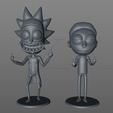 Captura Rick y Morty.PNG Free STL file Morty from "Rick and Morty"・3D printable object to download