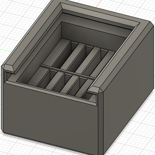 STL file Micro SD Card Holder With Full Size Adapter as Lid・3D printing
