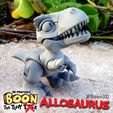 Boon_Allosaurus_3.jpg Boon the Tiny T. Rex: Allosaurus UpKit (bras SEULEMENT) - 3DKitbash.com