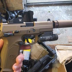 received_3599116880360135.jpeg Fichier STL Tokyo Marui (TM) FNX 45 RMR spacer, Airsoft・Plan imprimable en 3D à télécharger