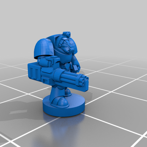 Indomitable Terminator Squad (Basic) - 6-8mm (Remix) 3D model