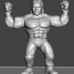 Untitled.png Fichier OBJ wwf wwe aew ecw wcw retro・Design pour imprimante 3D à télécharger