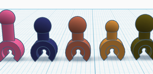 30MM / Gunpla Universal Joint Master Pack: 7-Piece C-Clip to Ball Joint Adapter Set