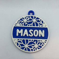snow1.jpg Snowflake ornament blank-customizable