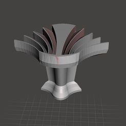Capture1.JPG STL file Art Deco Knob・Model to download and 3D print