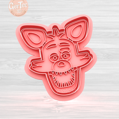 1.1200.png FIVE NIGHTS AT FREDDY'S CORTADOR CON STAMP / FOXY