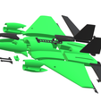 3f8d32ef-56c9-4a20-be1b-8fe44877b904.png The Angry Hornet "Test Pieces" (600mm Differential Thrust Flying Wing)