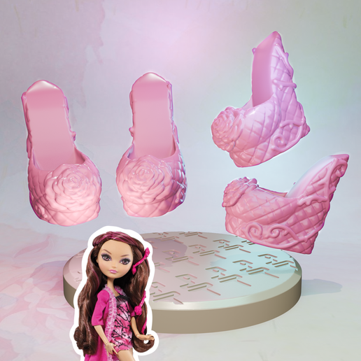 💍 Ever After High Getting Fairest Briar Beauty doll shoes