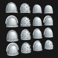 Mk-2,-3,-4,-6.jpg STL file SM Shoulderpads・3D printable model to download