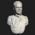 10.jpg General William Tecumseh Sherman bust sculpture 3D print model