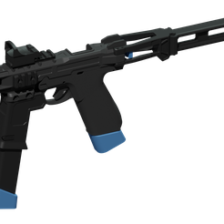 111111.png STL-Datei Airsoft AAP-01 SF Kompaktes SMG KIT・Design für den 3D-Druck zum Herunterladen