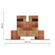 pixel-art-frog-3d-print-stl-dimensions-front-view.jpg Pixelated Frog STL File - Pixel Art 3D Model - 3D Printing - Support-Free - Magnetic Assembly - Creature - Minecraft