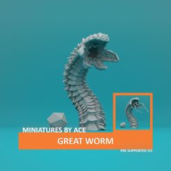 Great-Worm.jpg STL file Great Worm・Model to download and 3D print