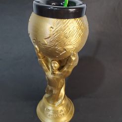 Archivo STL Copa mundial de futbol 2022 actualizada 🇦🇷・Plan de impresión  en 3D para descargar・Cults