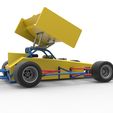 21.jpg Diecast Supermodified front engine Winged race car V2 Scale 1:25