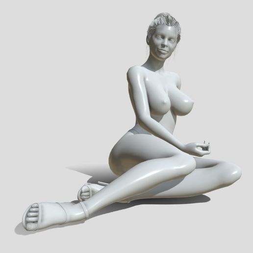 Sexy woman - 3D model önizlemesi