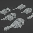 hunt_Conq_eradi.jpg 8mm scale Grim-Dark Tank Turrets of Russ