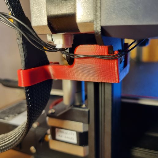20230208_141606.jpg Ender 3 S1 держатель кабеля, кабельная направляющая для плоского кабеля