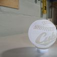 IMG_20230120_183753409.jpg Chicago Cubs Beyzbol Işığı, TEALIGHT, OKUMA IŞIĞI