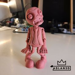 zombi-insta.jpg STL-Datei Flexi Zombi / Keine Unterstützung・Modell zum Herunterladen und 3D-Drucken