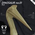 MCF-15.jpg Miniatura de Busto de Dinossauro no.1 - MCF