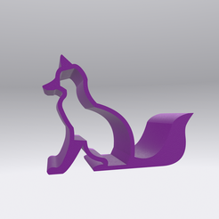 IMG_0221.png Fox Phone Stand Mobile Cell  Universal