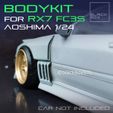 a6.jpg BODYKIT For RX7 FC3 Aoshima 1-24th modelkit