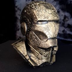 319a10ae-8821-44ea-9ffe-7e22f9ad8a0d.jpg OBJ file IRON MAN bust (Steam PunK Version)・3D printing idea to download