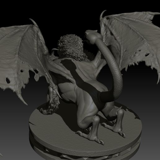 desktop-16.jpg Quimera High Poly para impresión 3D