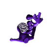 Duck_Body_Mid_Black.stl Free STL file Daffy Duck・3D printing model to download