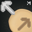 pickaxe05.png Cookie Cutters - Minecraft