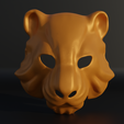 .1.png Tiger Cosplay Face Mask 3D print model