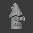 Captura-Llavero-Bender-Navidad.jpg Bender Christmas keychain - Futurama