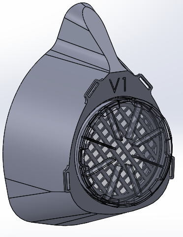 mask v1 corona protection - 3D model önizlemesi