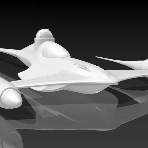 ⭐ Naboo starship Star wars・ STL File for 3D printing・Cults