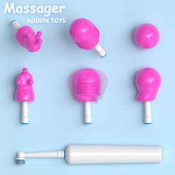 MASSAGERTOYF.png Massager addons toys for toothbrush